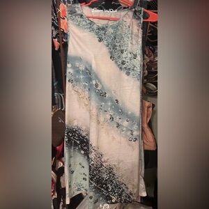 Emery Rose wave/tie dye Dress BNWT XL